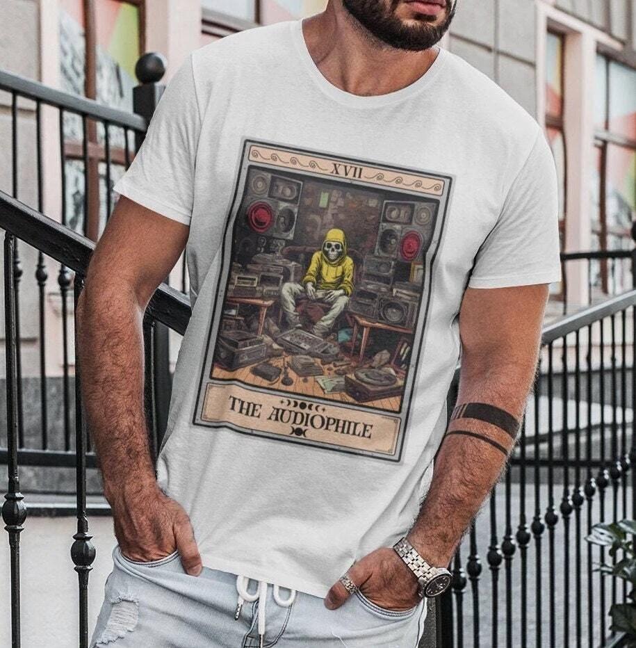 The Audiophile Tarot Card Shirt S