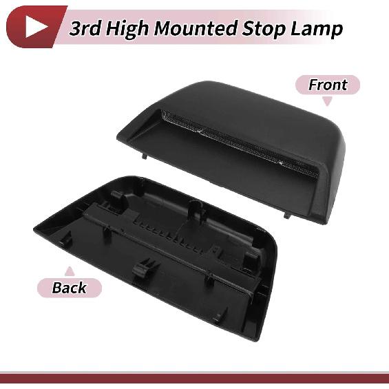 LED Third Brake Light For Nissan Altima 2013-2018 No.265903TS1A/265909HM1A Black 3Rd High Mount Stop Lamp Rear Center High Level Brake Light