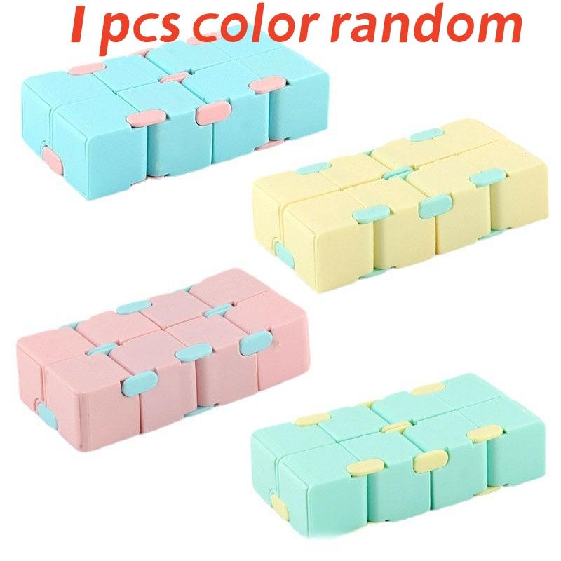 

Cube Fidget Mini Infinity Cube Puzzle Cube Anxiety Relief Magic Puzzle Flip Toy Suitable For Adhd And Autism Gift