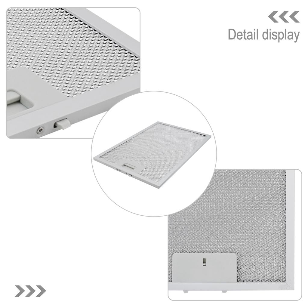 Cooker Hood Filter Kitchen Exhaust Grease Filter Kitchen Use Optimal Performance Regular Replacement High Efficiency
