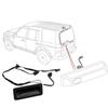 LR020997 Black Trunk Tailgate Lock Release Switch for Land Rover Freelander 2 Car Tailgate Back Release Handle Repair Switches