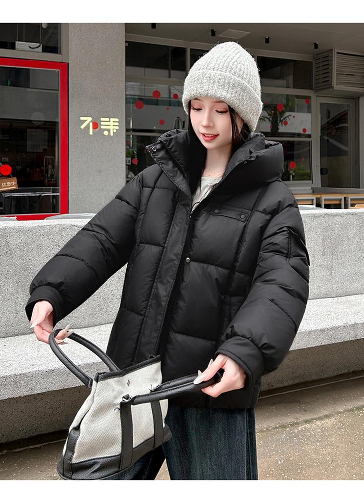 Short down cotton clothes women's winter new thickened fashion warm bread clothes jacket