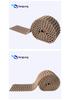 Modular Plastic Mesh Conveyor Belt with Flat Chain Plate