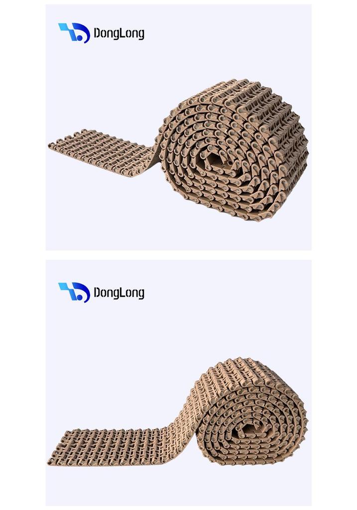 Modular Plastic Mesh Conveyor Belt with Flat Chain Plate