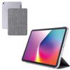 Elecom IPad Air Case Fabric Flap Slim and Clear 11-inch (M3/M2) 10.9" (5th/4th Generation), Case, Lightweight, Back, 2-Angle, Gray, TB-A25MWVCGY