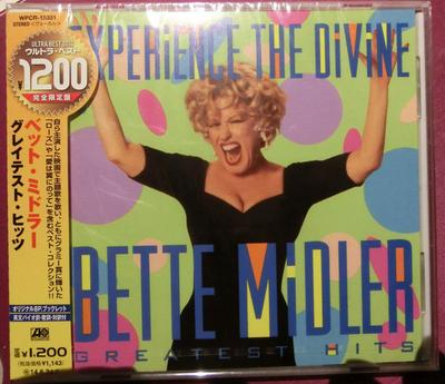 CD BETTE MIDLER - Greatest Hits (Ultra Best 1200)  WPCR15331 Atlantic 2013 Japan ObiPop Used