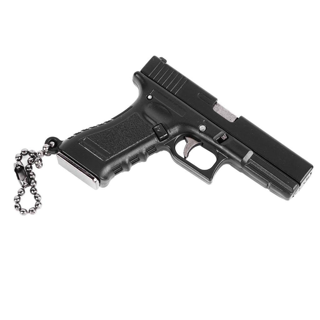 1:3 Scale G17 Keychain High Simulation Decoration Alloy G17 Model Key   for Daily Use