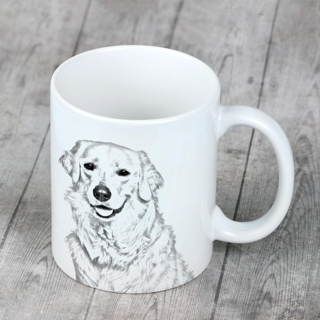 Kuvasz - Cup with a Dog, Personalized Cup with a Print, a Classic Gift for Everyone from the Art-Dog Brand