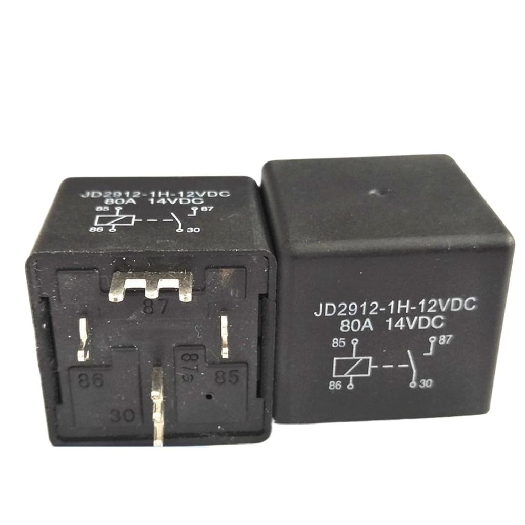 1pcs Automotive Relay JD2912 80A 12V4P High Current Relay PCB Circuit Board Tip
