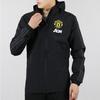 Adidas Manchester United Jackets Men's Black Stand Collar Moderate Other EB6515