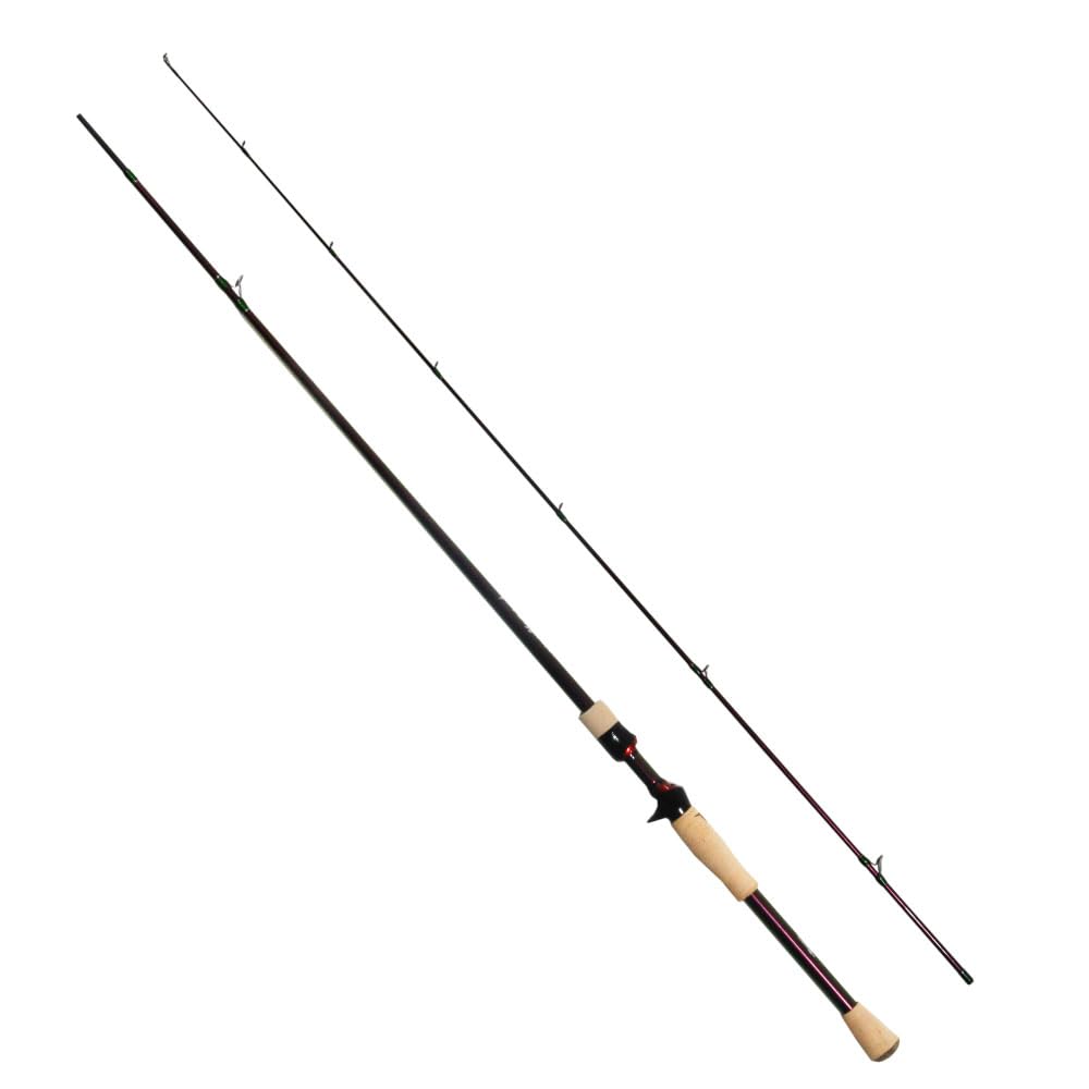 Orig Fishing Tackle Kingfisher Lure Style with Hard Rod Case for Trout, Bass, and Rockfish, C662L (ori-784047)