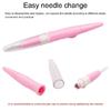 Felting Needle Handle with 3 Felting Needle Embroidery Punching Pen Three Needle Felting Handle for Wool Felted Toy