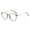 4PCS Women's men's Geometric Retro Fashionable Flat Glasses Suitable for Any Face Shape Fashionable and Versatile