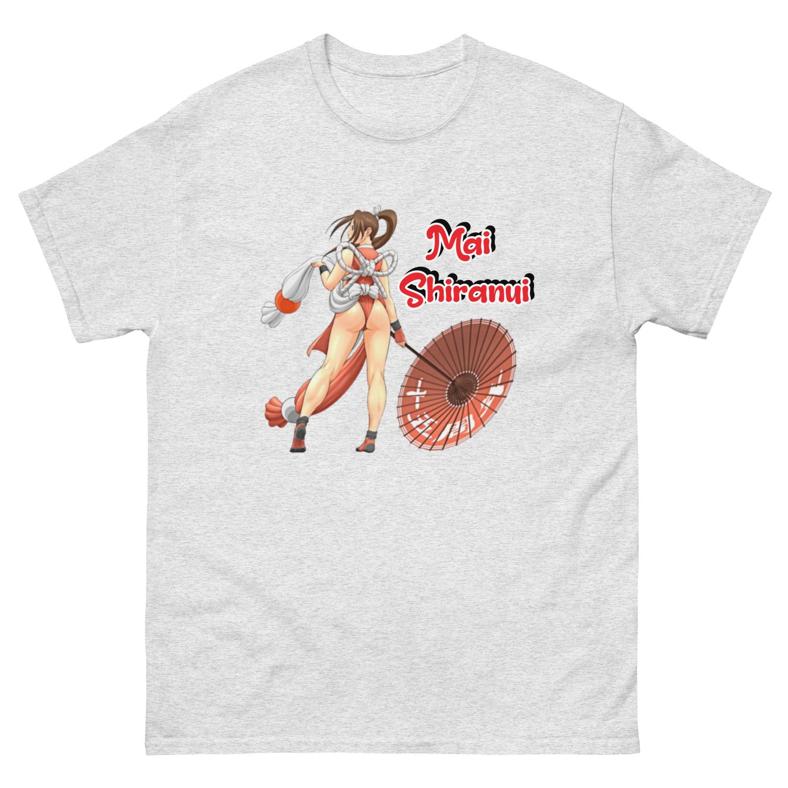 Mai Shiranui Tee, Unisex, FF, KOF, SF6, DOA5, Custom Mai Shiranui Gamer T-Shirt Mens Womens Tees Top 4XL