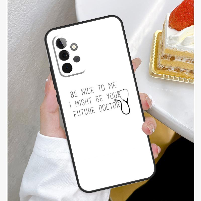 Doctor Nurse Medical Medicine Health Case For Samsung Galaxy A53 A33 A23 A13 A15 A25 A35 A55 A54 A34 A14 A51 A12 A32 A52 Cover