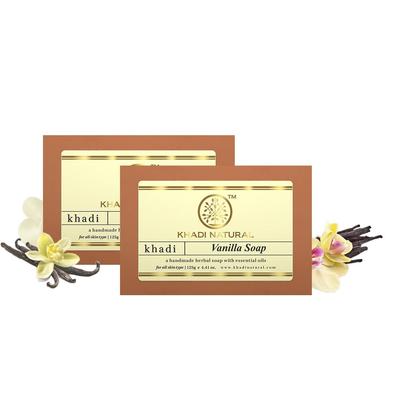 Herbal Vanilla Soap Bar 125 G X Pack Of 2 Moisturizing Bath Soap For All Skin Types