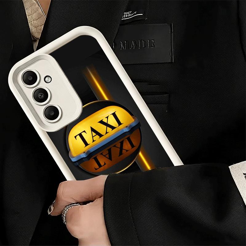 Phone Case for Samsung Galaxy S26 S25 Ultra S24 FE NYC Yellow Taxi Cabs Shell S23 Plus S22 + S21 S20 5G Soft Silicone Funda