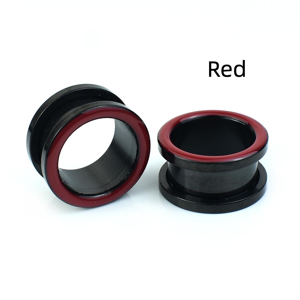 3mm-30mm Duté náušnice, plugy a tunely, roztahovák do ucha, expandér, nerezová ocel, šroubovací, piercingové šperky