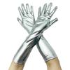 Long Punk Gloves Long Faux Leather Gloves Women Pole Dance Gloves Dance Gloves