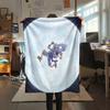1 Pezzo Coperta in Flanella con Stampa Cartone Animato, Alta Qualità Confortevole per Tutte le Stagioni, Decorazione per la Casa, Calore e Comfort, Perfetta per Regalo di Natale Compleanno