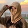 Women's Winter Outdoor Windproof Cycling Hat & Scarf Combo - Thick, Warm, Lei Feng Style