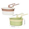 Solid Plastic Over Sink Dish Drying Rack Water Draining water Basket For Dishwashing Tools Organization And Vertical Storage
