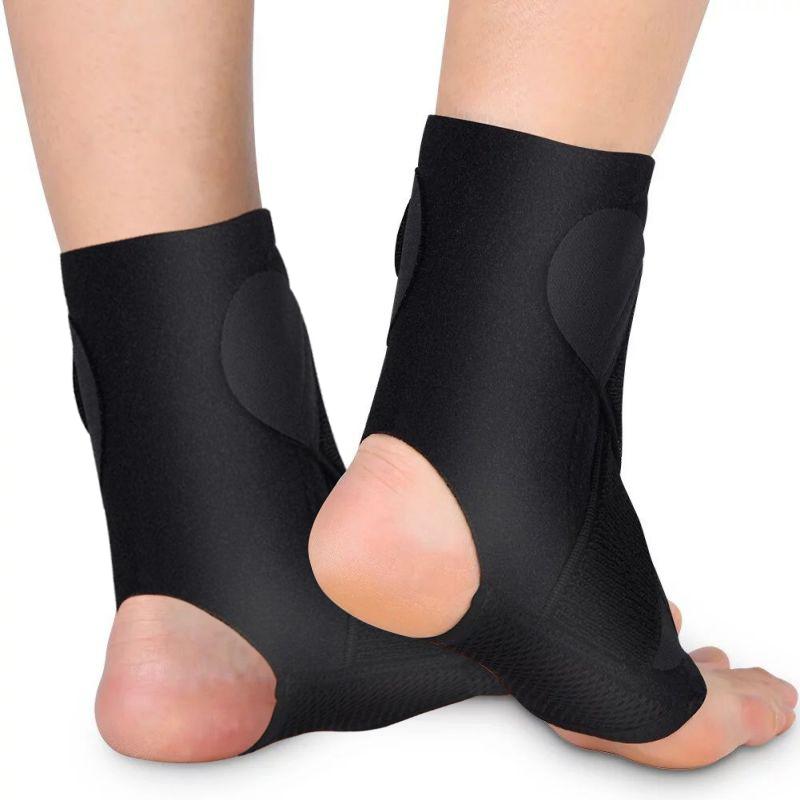 Adjustable Ankle Brace Breathable & Comfortable Elastic Ankle Support Sleeve Running Basketball Volleyball Foot Tendon Support