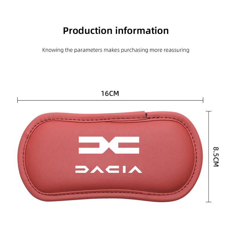 Car Interior Leg Knee Rest Pads Leather Cushion For Dacia Logan Sandero Duster Lodgy Spring Jogger Dokker Stepway Bigster