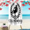 Collingwood Warriors Print Beach Towel, Large Soft Quick Dry Towel for Beach Camping Swimming