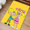 1pc Hey Arnold Print Area Rug - Soft,Washable Non-Slip Indoor Mat for Office Chairs,Living Room,Home Office Decorative Rug