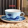 Home Furnishings Ceramic Cups And Plates Afternoon Tea Set Coffee Cups Restaurant Kitchen Supplies Gift Box 111ML/111mL