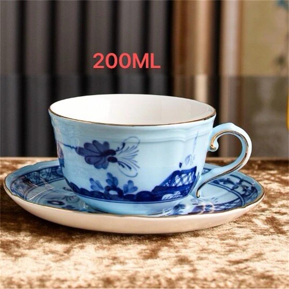 Home Furnishings Ceramic Cups And Plates Afternoon Tea Set Coffee Cups Restaurant Kitchen Supplies Gift Box 111ML/111mL