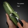Cucumber Carrot Potato Peeler Ergonomic Plastic Handle Sharp Cutter Non-slip Labor Saving Multifunctional Fruit Kitchen Gadget Alloy Vegetable