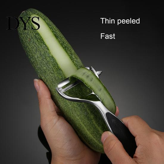 Cucumber Carrot Potato Peeler Ergonomic Plastic Handle Sharp Cutter Non-slip Labor Saving Multifunctional Fruit Kitchen Gadget Alloy Vegetable