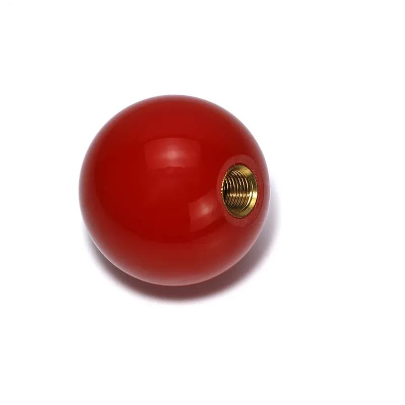 Universal 6 Speed Ball Shape Acrylic Car Gear Shift Knob Shifter Lever Head