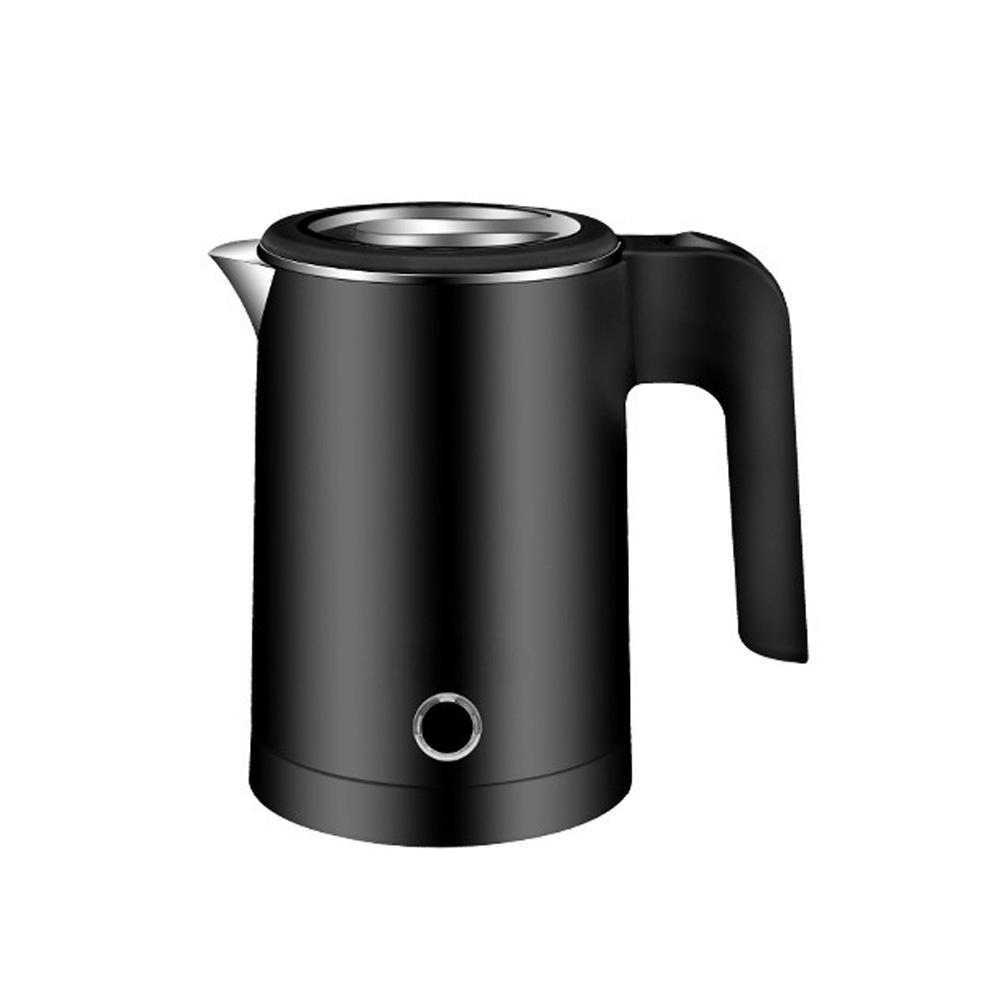 Hervidor Eléctrico de Viaje Portátil de 500ML Té Café Acero Inoxidable Olla Hervidora de Agua Para Hotel Familia Viaje cocina Hervidor Inteligente