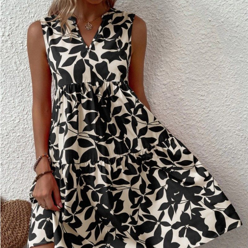 

Модная одежда 2023 Женские платья Повседневная юбка Женское платье Black M