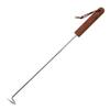 Yousheng BBQ Steak Grill Hook Meat Turner Wooden Handle Stainless Steel Food Flipper for Grilling Vegetables Portable Kitchen Tool