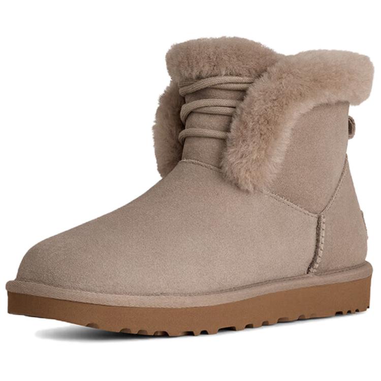 UGG Classic Mini Sheepskin Warm Versatile Vintage Short Snow Boots Women boots 1174576-CBBLG