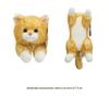 Adorable Calico Cat & Dog Plush Toy - Lying Pillow for Kids' Room Decor