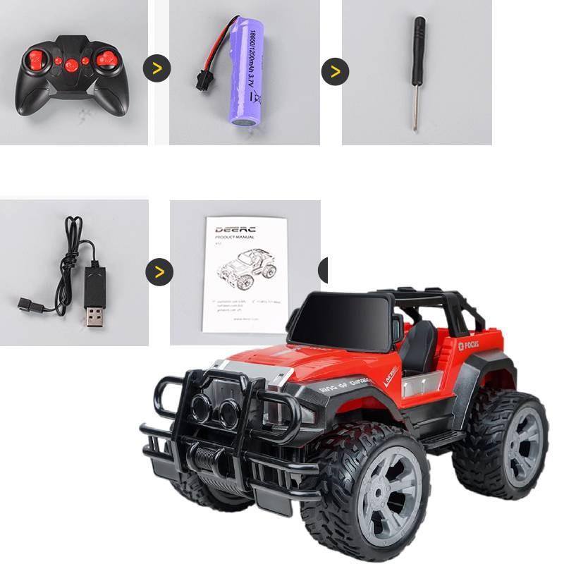 

Remote Control Monster Tru Cars Four Wheel Drive Lighting Off Vehicle Road