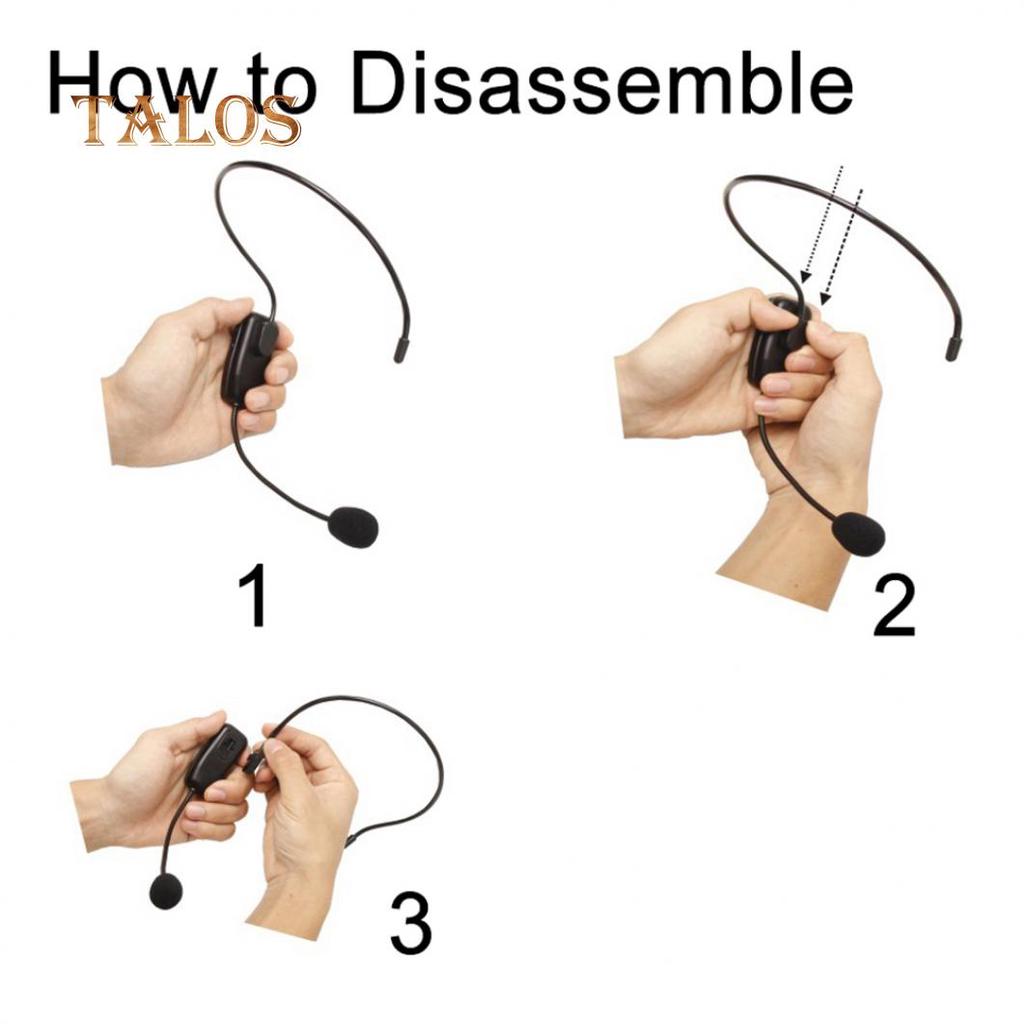 2.4G Wireless Microphone Speech Headset Radio For Loudspeaker Teaching Guide Mic Computer Gadgets