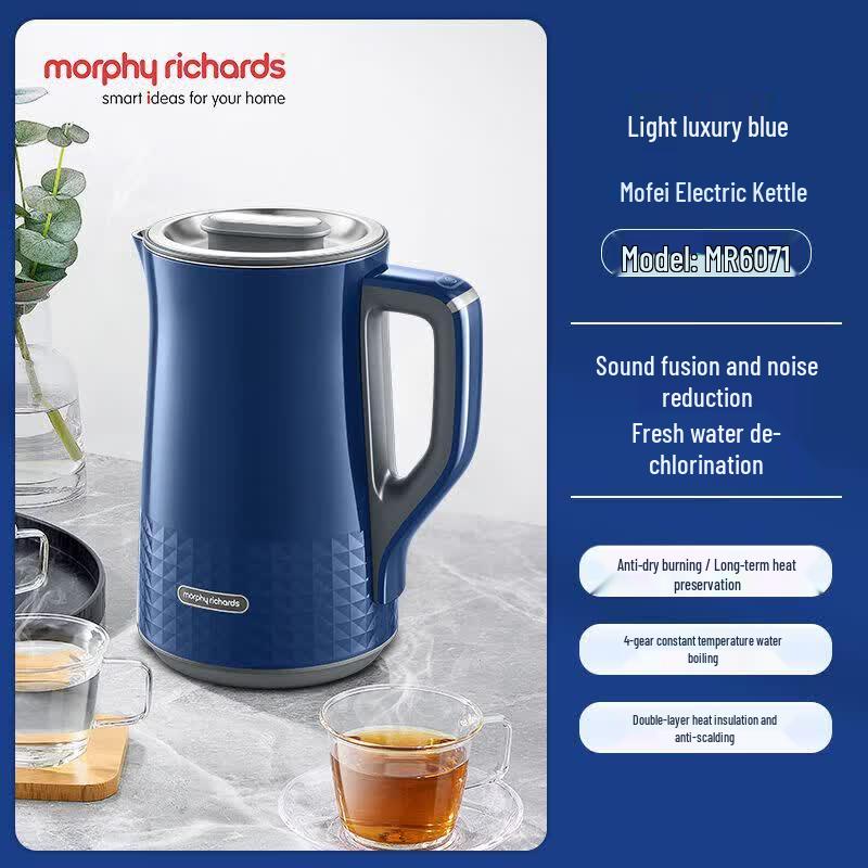 Умный электрический чайник Morphy Richards, штепсель CN (адаптер в комплекте) 1.5L
