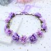 Flower Headbands Women Bride Flower Crown For Wedding Party Supply Floral Garlands Crown Hair Wreath Floral Headbands