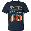 Rock Band Led Zeppelin Unisexs 100Cotton 75th Anniversary Graphics Tshirt Summer Spring Women Oversized Hiphop Y2k Fashion Tshirt