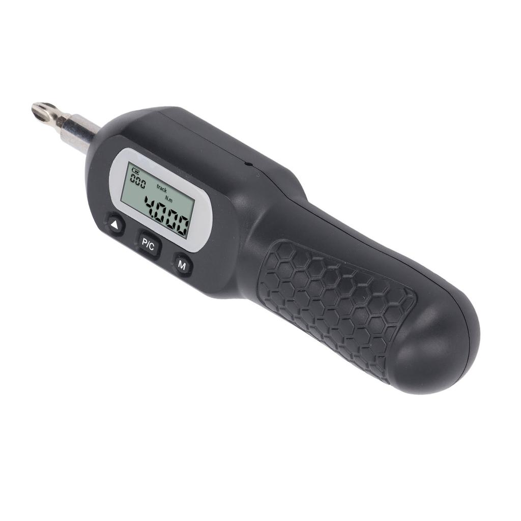 Adjustable Torsion Screwdriver 0.4-4Nm Range 1/4 Inch Drive 4 Units Backlit LCD Digital Torsion Driv