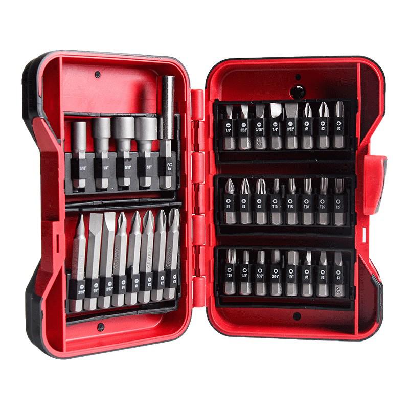 Electric Multifunctional Chrome Vanadium Alloy Screwdriver Bit Set 1988