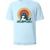 Cat Printed Soft Cotton Mens Tee Lightweight Breathable Minimalist Round Neck Design Comfortable Loose Fit Mens T-shirt