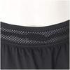 Mizuno Women's Tennis/Badminton Skirt, 72MB1201, Moisture-Wicking, Quick-Drying, Black, Size S
