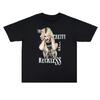 2025 Zomer The Pretty Reckless Taylor Momsen Gedrukt Katoen Los Dames T-shirt Hoge Kwaliteit Korte Mouw T-shirt Tee Tops